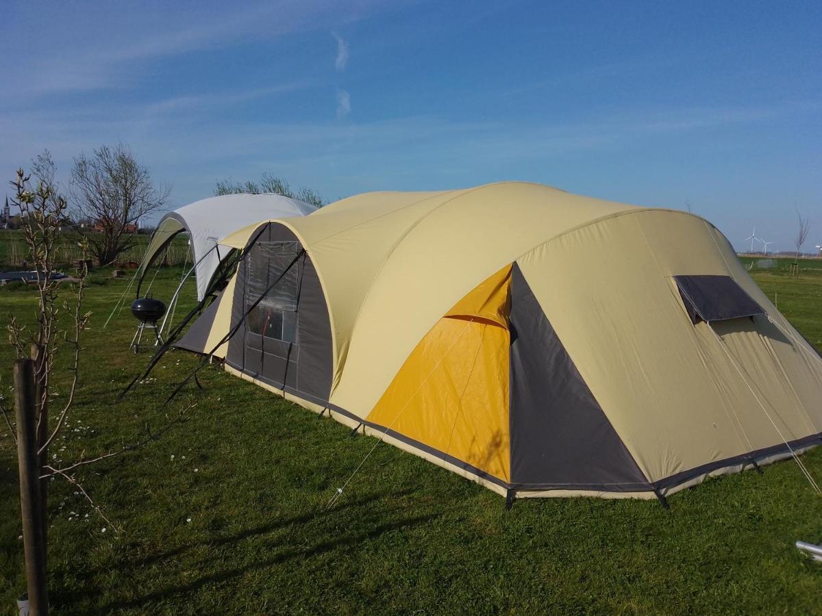 Familietent Sotterum, Ingericht Kornwerd Exterior foto